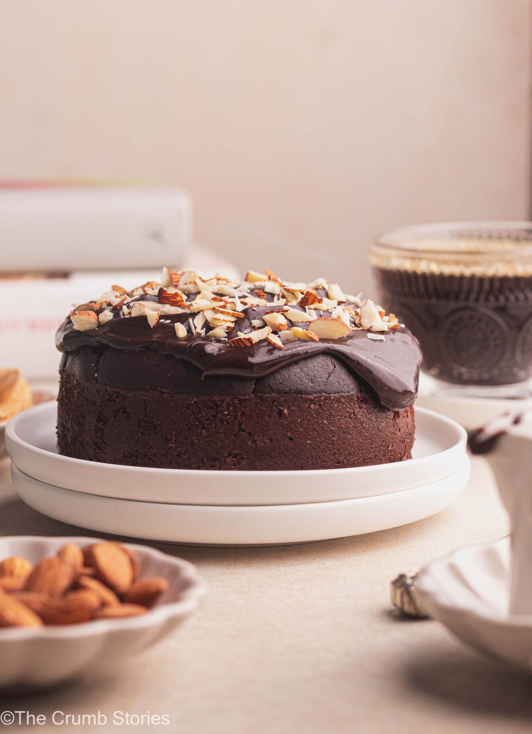 Chocolate-almond cake | thejameskitchen